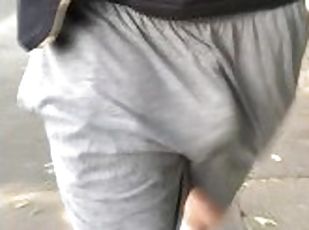 Big cock in shorts