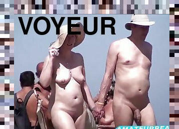 Beach Voyeur Amateur Sex Public Nude Beach Compilation Video