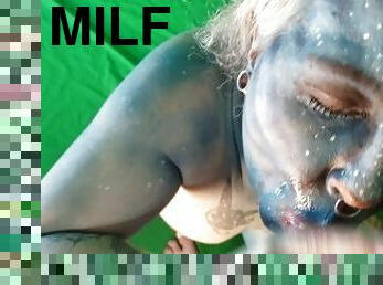 GILF/MILF Avatar Kitty Gives Sloppy Blowjob - NOOB Arsty Hippie doing Amateur PORN * DeathPixZStx