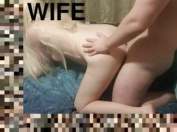 Fucked a pregnant girlfriend and cum on her breasts