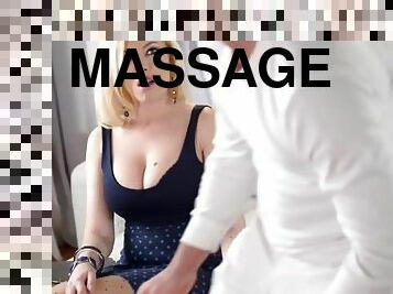 Dona bell craves to feel a masseurs huge pulsating tool