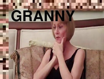 Shut up and fuck me hard granny