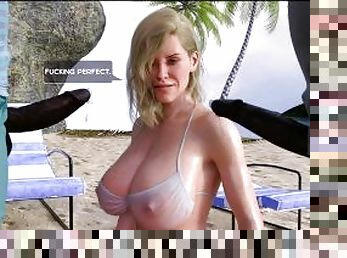 Married Slut Wife MILF Receives BBC DP & Creampie On A Beach Trip (Mature3DComics)