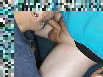 Curious straight jock wanted to experience the gloryhole