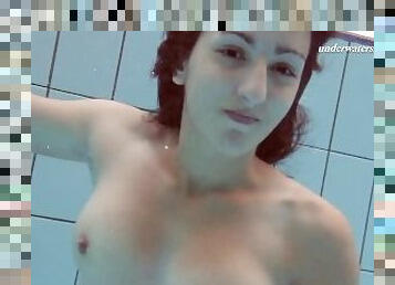 Sima Lastova underwater hot brunette babe