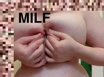 Milky nipple play