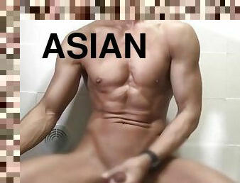 asiático, tiro-ao-alvo, gay, japonesa, punheta, sozinho