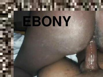 Ebony Reverse Cowgirl Ft “Skinny Bae”