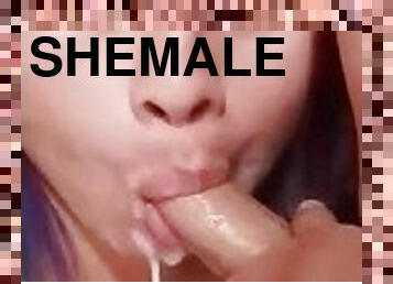 Cum in mouth again