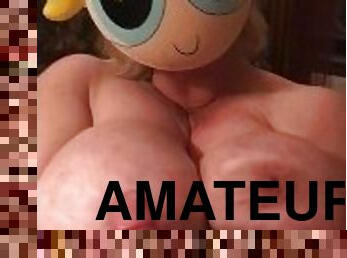 Powerpuff girls Bubbles saves the day! Handjob cumshot on face and 44G cup tits! ????cum talk to me ????