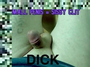 Sissy bear has a small one its a sexy sissy clit