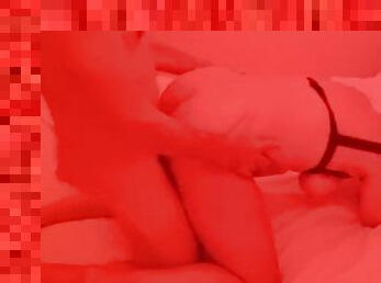fucks me in the red sexy room .... and ass fucking pounding