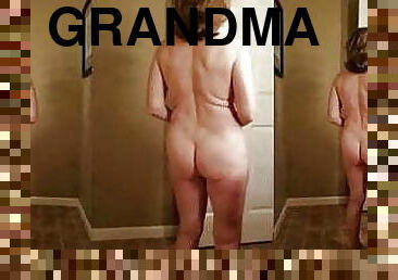 Grandma is Hot, Busty, Curvy and Naked