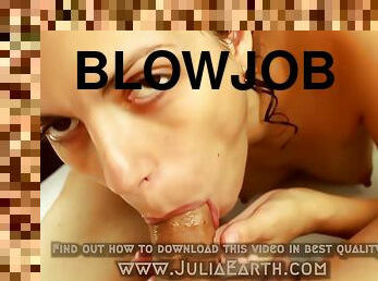 Jve Research. Blowjob Ep 5. Relaxing Diverse & Wet. Closeup. Julia V Earth & Theory Of Sex