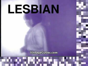 Male busts dirty girl lesbian strap-on 1960 vintage year