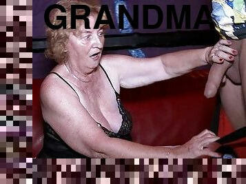 perä, takaapäin, isoäiti, hirviö, vanha, amatööri, kypsä, isoäiti-granny, valtava-mulkku, kova-seksi