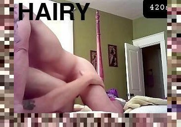 Fucking hairy tight ginger, bareback and filled ginger up!