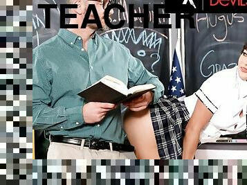 Rich Naughty Squirter Gets Spanked And Smashed By Her Horny Teacher For Being Rude