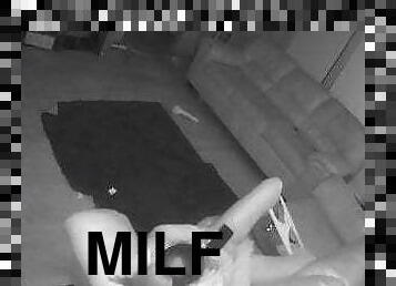 Milf Masturbated on My Couch Early in the Morning
