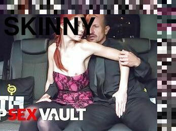 Redhead Kattie Gold Fucked On Backseat By Chauffeur - VIP SEX VAULT
