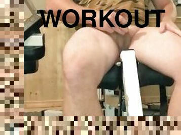 BODY BREAK: Keep Fit & Have Fun with Me - Rock out with the Cock out at my Gym Exercising & Edging