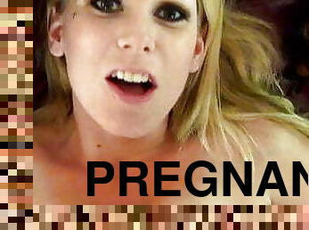 Pregnant facial with cum begging dirty talk laya leighton