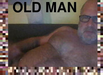 Old man daddy cum on cam 62
