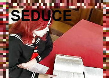 Schoolgirl Deepthroat and Hardcore Sex with Classmate 