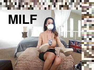 Big tits MILF McKenzie Lee ass drilled after sensual blowjob