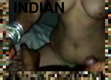 indian merried cute women with two cock