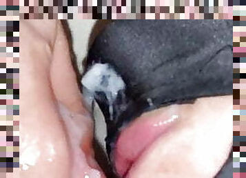 Sucking cock and cum in mouth