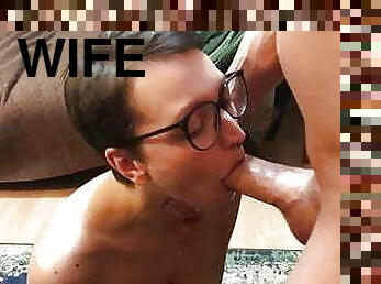 Wife hard facefuck