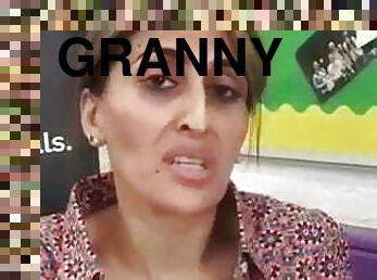 Horny Pakistani granny, JOI