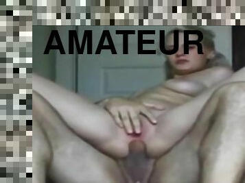 Amateur Babe Gets Pussy And Ass Fucked On Real Homemade