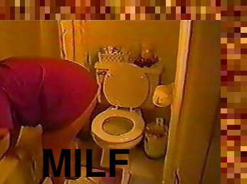 milf in shower