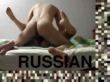 Russian mother loves young dick