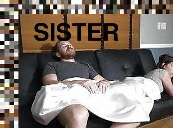 Brother &amp; Stepsister Watch a Movie &ndash; Miss Brat - Family Therapy