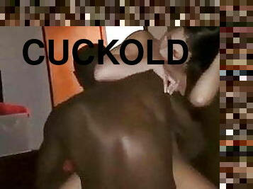 Cuckold Wife enjoys Black Bull