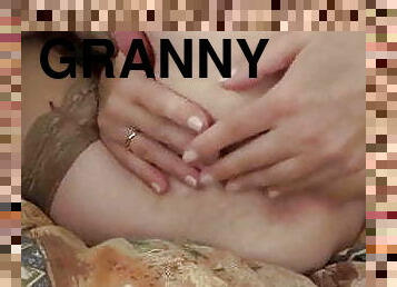 Granny Giving Her Pussy What it Needs