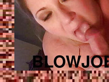 POV BBW blowjob
