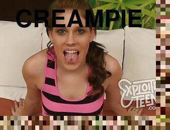 Enjoy this teen creampie compilation