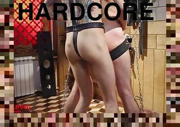 Hard Ass Fucking Bound BDSM