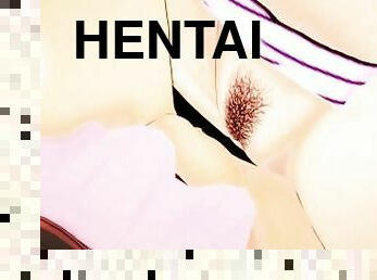 one piece hentai - Lesbian sex scissors