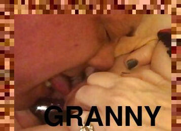 Granny Cums by Tongue, Bullet, and Cock 01152017 CAM4M