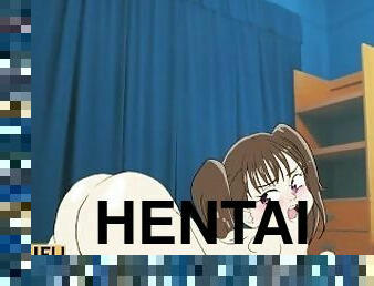 tyłek, anime, hentai