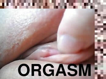 klitoris, ekstremni, masturbacija, orgazam, pička-pussy, mokri