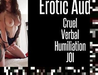 Trailer: Erotic Audio: Cruel Verbal Humiliation JOI