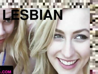 Alexa Grace In Gets Lesbian Gangbanged By Horny Girls On Camp