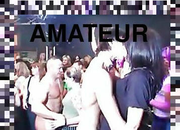 Party Whores Suck and Fuck Stripper's Cock - Hardcore CFNM Orgy