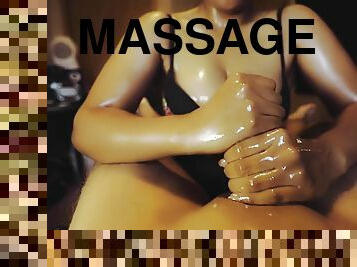 Home Massage Big Oily Tits Ends With Very Happy Ending